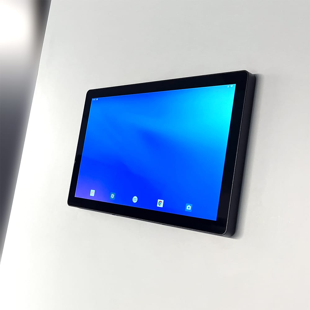 10.1″ Touch digital signage, PoE, black