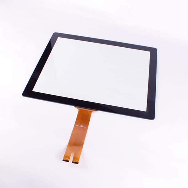 17″ PCAP სენსორული მინა, 10 შეხება