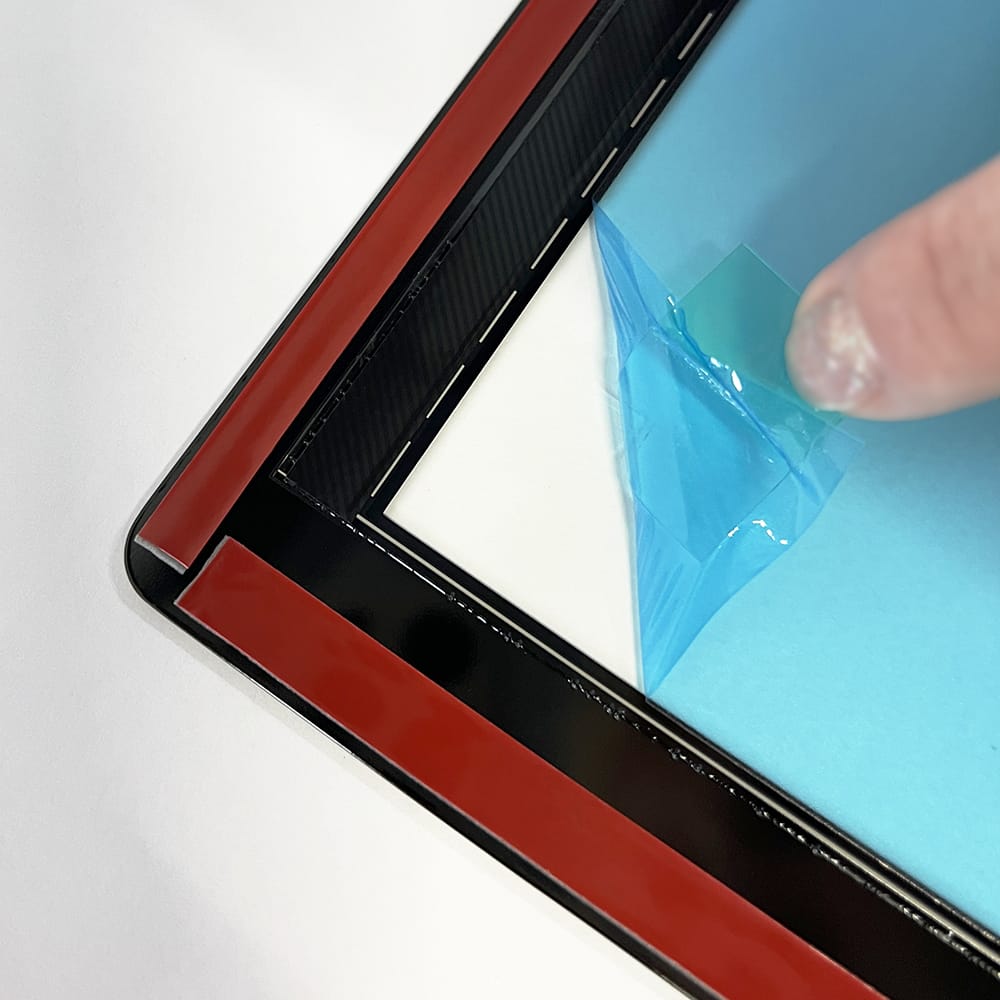 23.6″ PCAP სენსორული მინა, 10 შეხება, V2